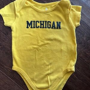 Michigan onesie